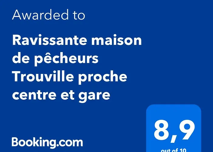 別荘 Ravissante Maison De Pecheurs Proche Centre Et Gare トルヴィル＝シュル＝メール